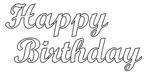 pics of happy birthday stencils에 대한 이미지 검색결과 | Birthday coloring pages ...