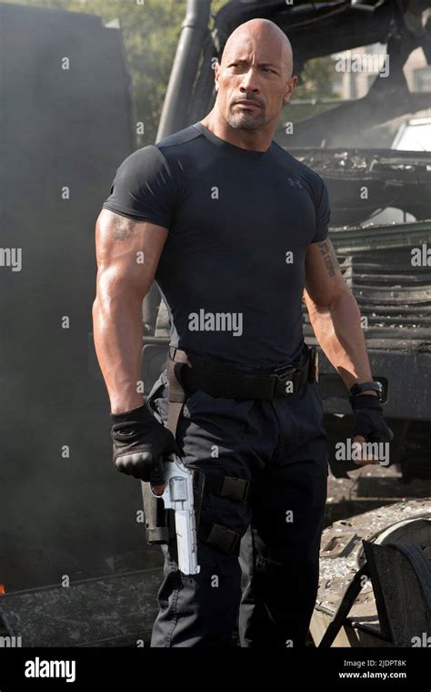 DWAYNE JOHNSON, FAST and FURIOUS 6, 2013 Stock Photo - Alamy