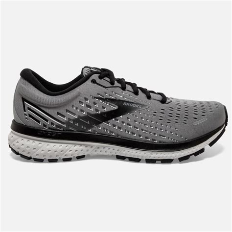 Brooks Men's Ghost 13 Grey & Black | Laurie's Shoes