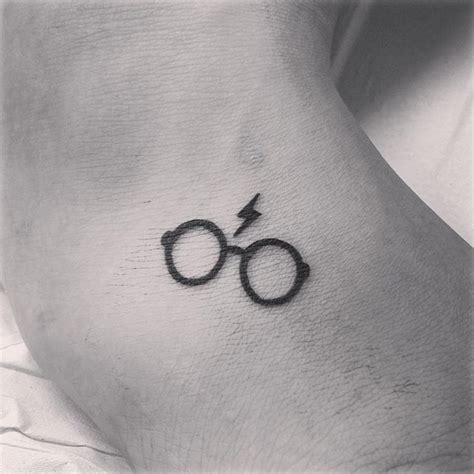 Pin for Later: 20 Tiny Magical Harry Potter Tattoo Ideas Glasses and ...