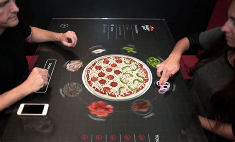 Pizza Hut Interactive table could change ordering forever - The Geek Church