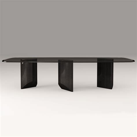 Wedge Dining table minotti 3D Model $7 - .max .obj .fbx .3ds .unknown ...