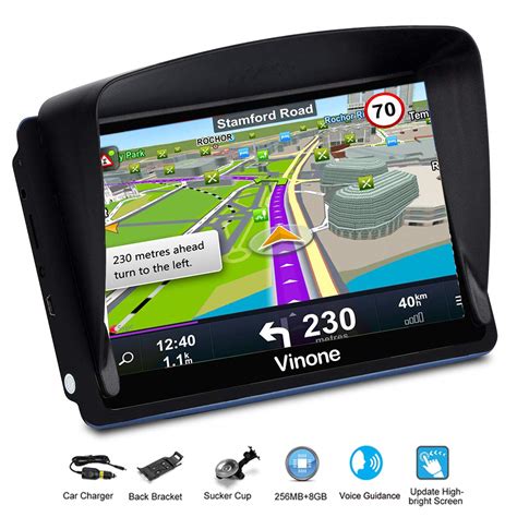 Buy GPS Navigation for Cars, 7-inch Portable Car GPS Navigation System ...