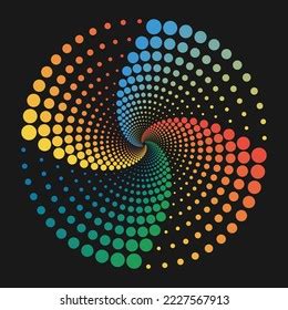 Dotted Spiral Vortex Royalty-free Images Stock Vector (Royalty Free ...