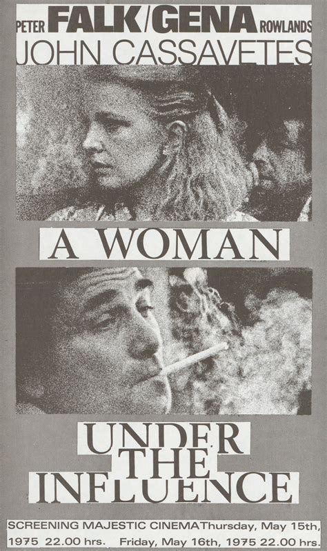 A Woman Under the Influence Original 1974 U.S. Movie Herald ...