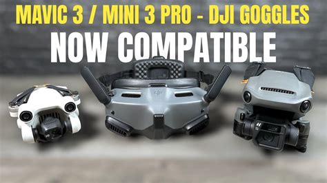 DJI Goggles 2 / Integra Compatible With Mini 3 & Mavic 3 Pro