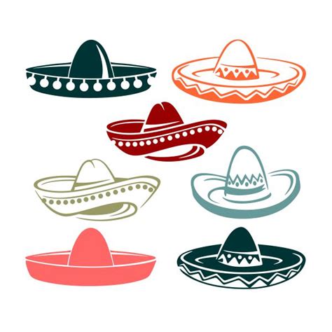 Mexican Sombrero Hat Cuttable Design | Apex Designs & Fonts