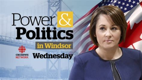 Rosemary Barton hosts special Power & Politics in Windsor - Windsor ...