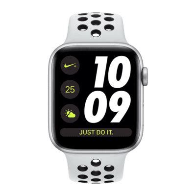 Apple Watch Nike+ Series 4 (GPS + Cellular) with Nike Sport Band Open ...