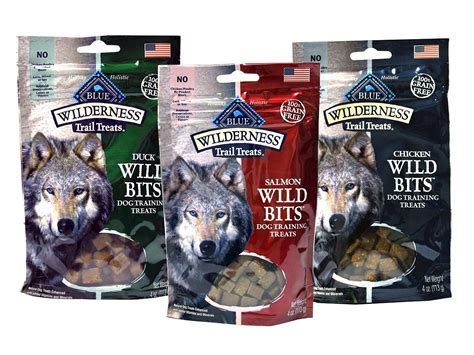 Blue Buffalo Wilderness Trail Treats Grain-Free Wild Bits Dog Treats ...