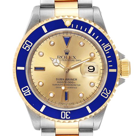 Rolex Submariner Steel and Gold (two tone) 16613 | Stock 29353 ...