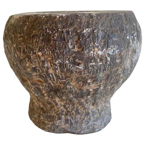 Vintage Stone Mortar Bowl For Sale at 1stDibs | decorative centerpiece ...