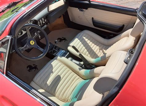 Ferrari Upholstery Paint Used to Restore Ferrari Dino Interior ...