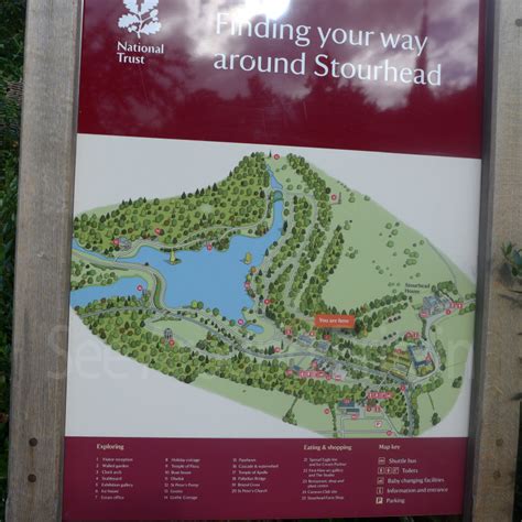 Stourhead Gardens Map | Fasci Garden