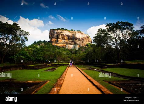 Sigiriya Lion Rock Fortress in Sri Lanka Stock Photo - Alamy