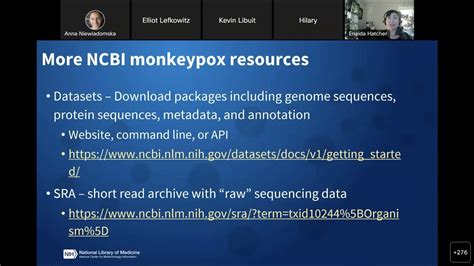 12 - Monkeypox/Orthopox data and tools in NCBI Virus - YouTube