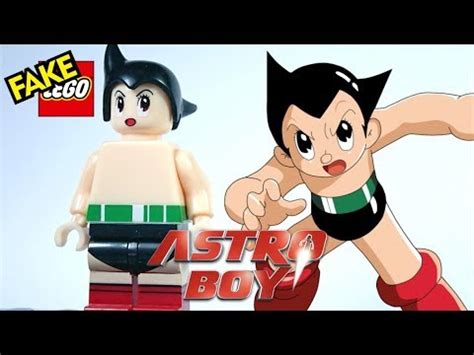 Lego Astro Boy Action Custom Minifigure Unofficial Brands by POGO - YouTube