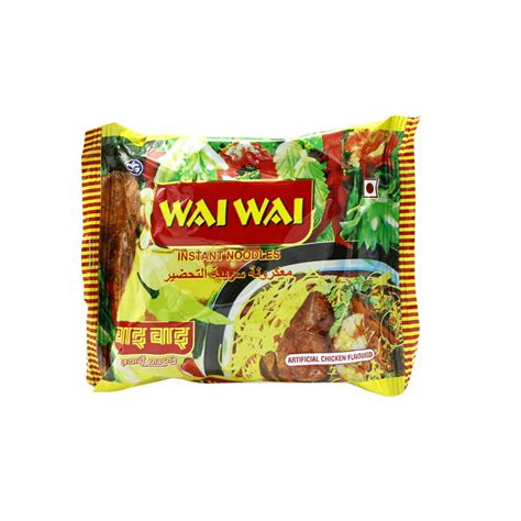 WAI WAI NOODLES CHICKEN 75GM