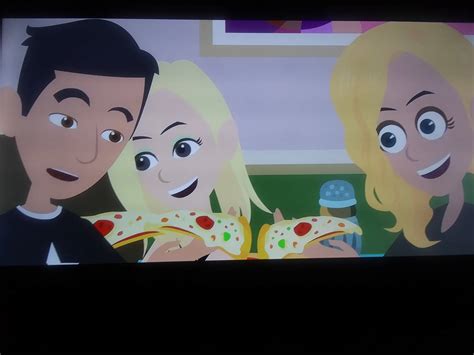 Gabriel Cortez And Hannah Manzano Love Pizza! by ladybird413 on DeviantArt