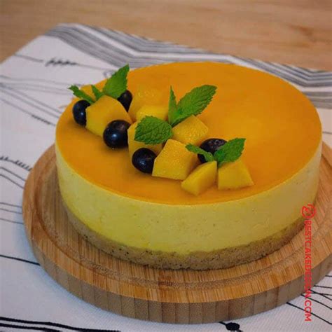 50 Mango Cake Design (Cake Idea) - October 2019 | Mango cheesecake ...