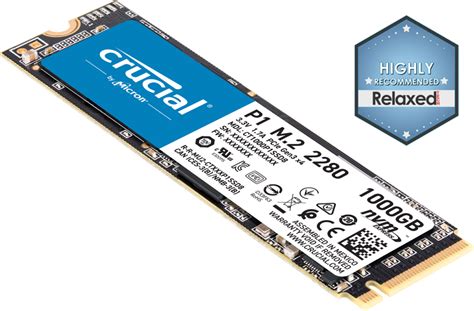 Crucial P1 1TB 3D NAND NVMe PCIe M.2 SSD | CT1000P1SSD8 | Crucial PT