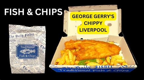 Fish & Chips Mushy Peas Curry & Gravy | George Gerry's Chippy - YouTube