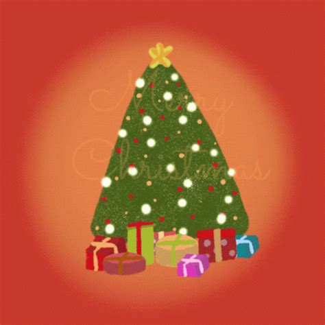 Beautiful Christmas Tree Merry Christmas Friend GIF | GIFDB.com