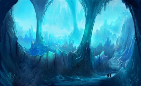 Ice Caverns by jjpeabody on deviantART | Fantasy landscape, Environment ...