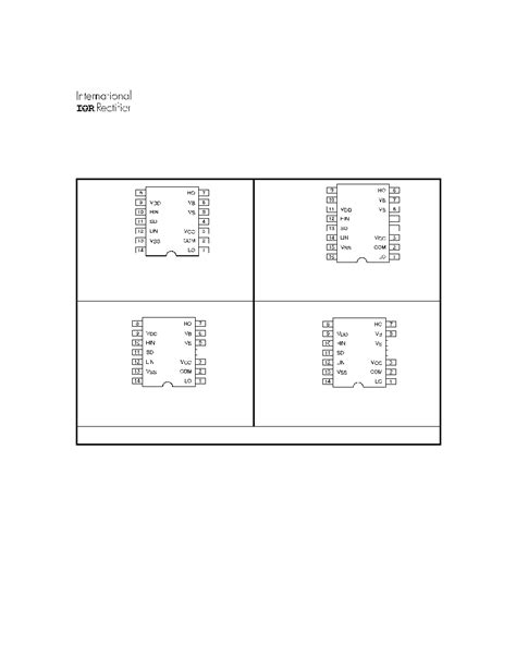 IR2110 datasheet(5/18 Pages) IRF | HIGH AND LOW SIDE DRIVER