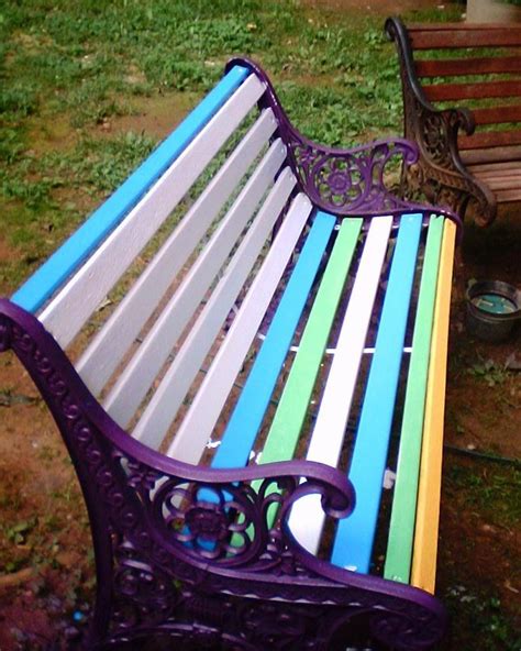 Picture 65 of Park Bench Painting Ideas | eliseyiis