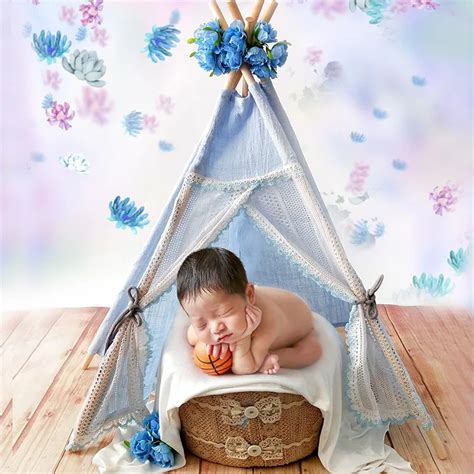 New Baby Photography Props for Girls Lace Tent Photo Shoot Baby Studio ...