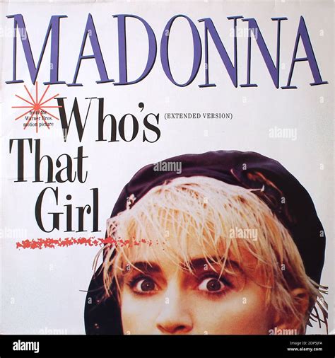 Madonna - Who's that Girl, Extended Version - Vintage vinilo album ...