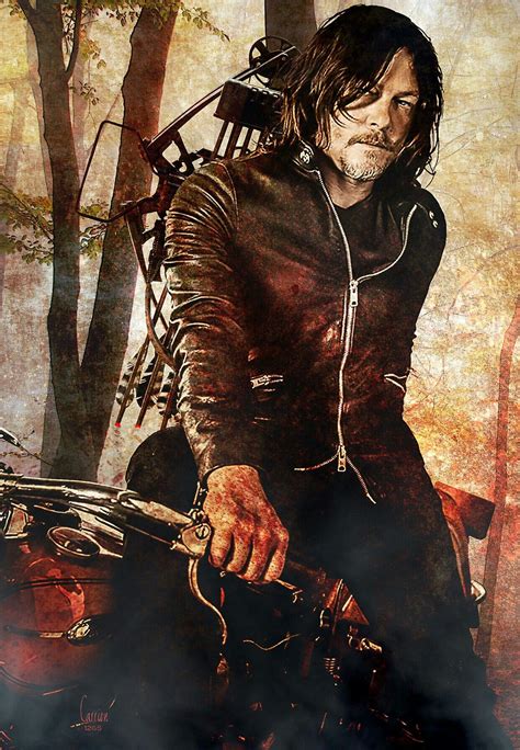 DARYL DIXON | Walking dead fan art, Daryl dixon walking dead, Walking ...