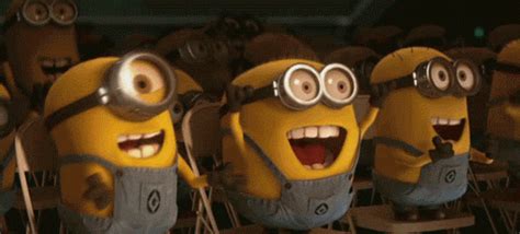 Minions! GIF - Cute Minions Funny - Discover & Share GIFs