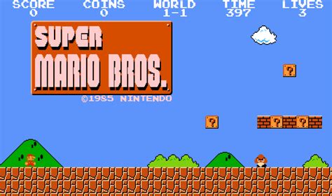 It is easy to play Super Mario Bros