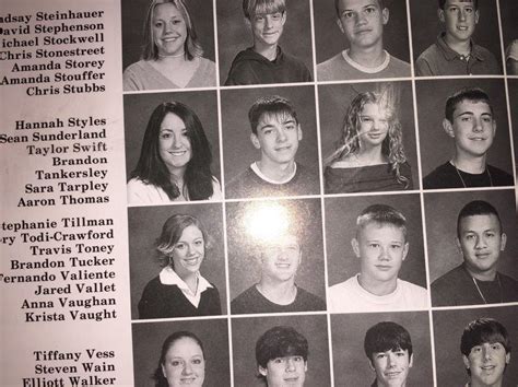 Taylor Swift High School Yearbook