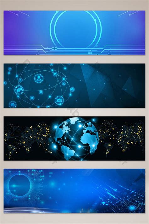 Cool Technology Website Banner Poster Background Backgrounds | PSD Free ...