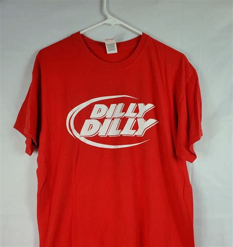 Budweiser Bud Light Dilly Dilly Meme Red Short Sleeve… - Gem