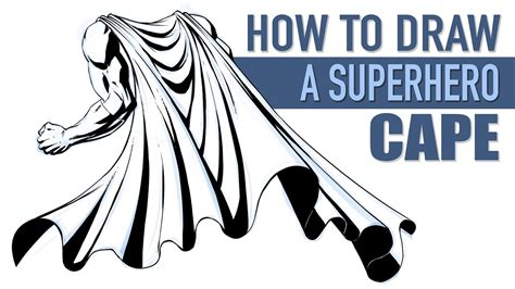 How to Draw a Superhero Cape - YouTube