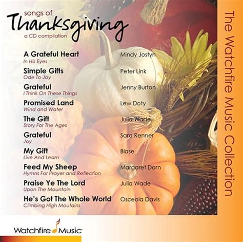 Songs of Thanksgiving - Watchfire Music