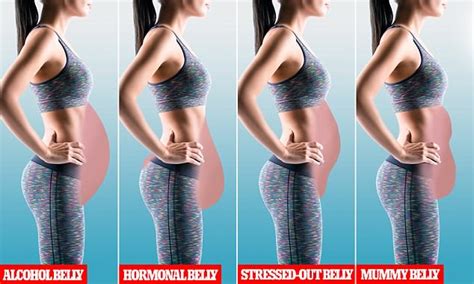 From hormonal to alcohol belly, what each stomach type looks like ...