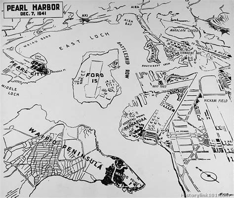 Pearl Harbor Attack Maps | Pearl Harbor Warbirds