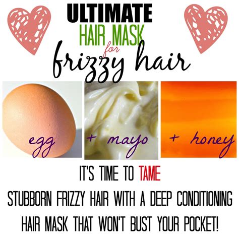 Homemade and Natural DIY Hair Masks for Frizzy Hair - Bellatory