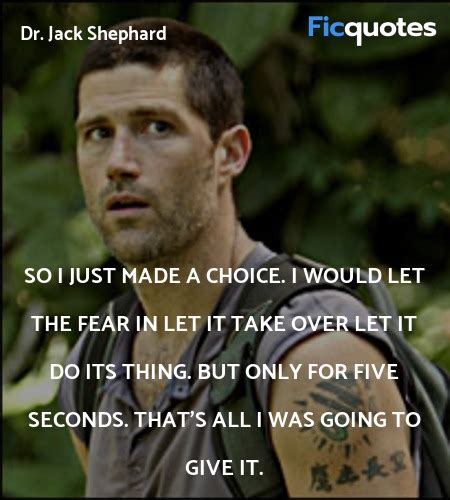 Dr. Jack Shephard Quotes - Lost