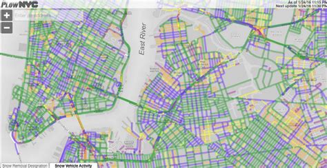 NYC street parking map - New York parking map (New York - USA)