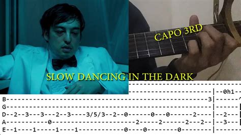 Slow dancing in the dark - joji // Fingerstyle Guitar Tutorial + TABS ...