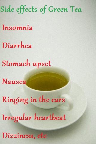 Green Tea Side Effects and Warnings you must know - Stylish Walks