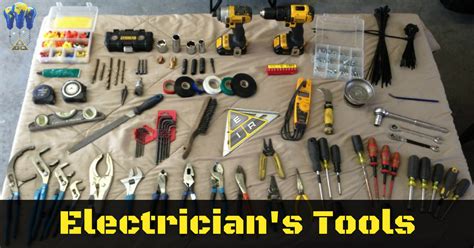 Electricians Tools Are the Foundation of Their Career