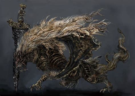 Maliketh | Dark souls art, Dark fantasy art, Monster concept art