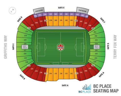 Bc Stadium Seating Map